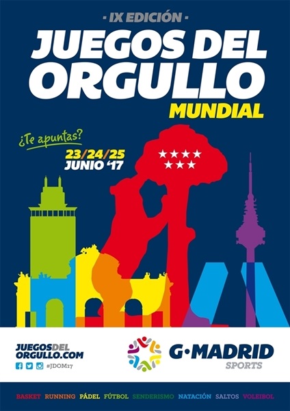 Logo de los Juegos del Orgullo 2017